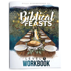 Biblical Feasts Homeschool Study Unit Printed Level 1 Workbook