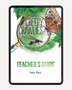 Creepy Crawlies Homeschool Unit Study Digital Teacher's Guide