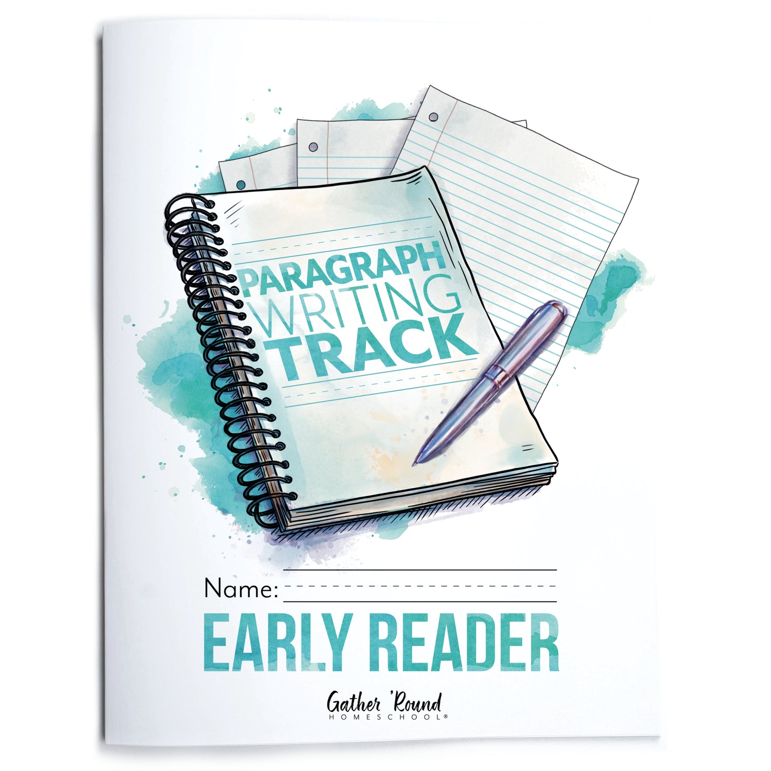 Paragraph Writing Track Homeschool Unit Study Printed Early Reader Student Book