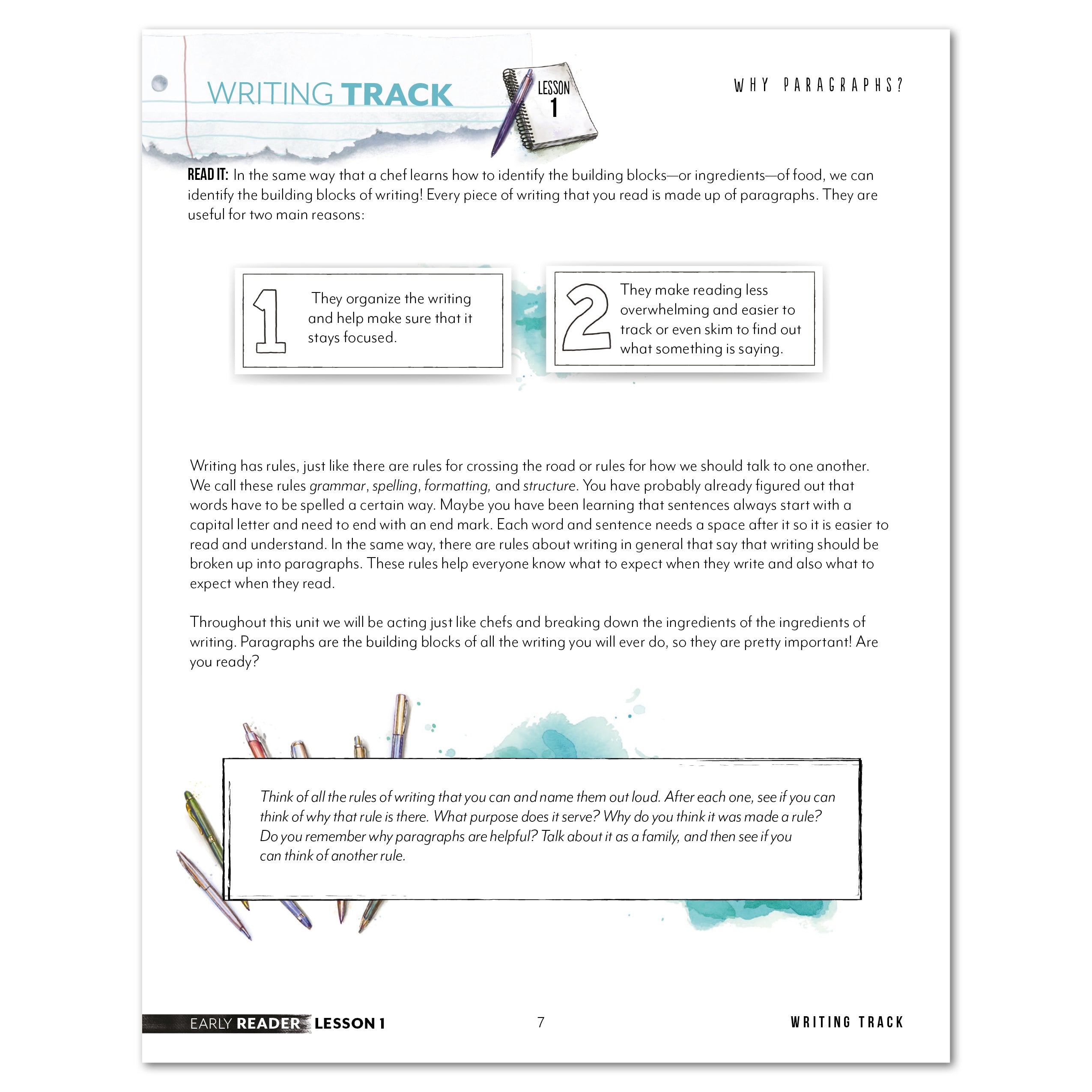 Paragraph Writing Track (Digital Download) – Gather 'Round Homeschool USA