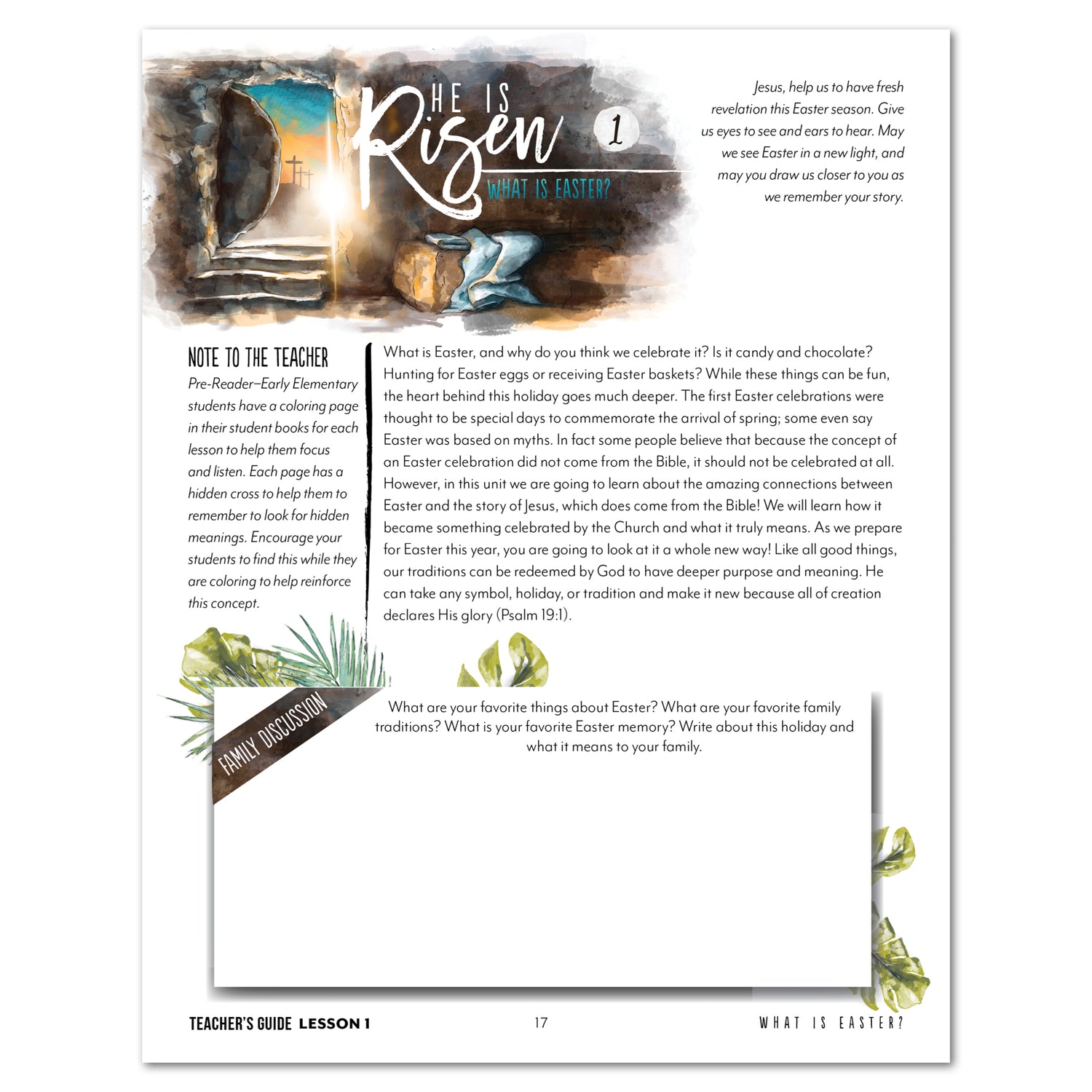 Easter Unit (Printed Books)