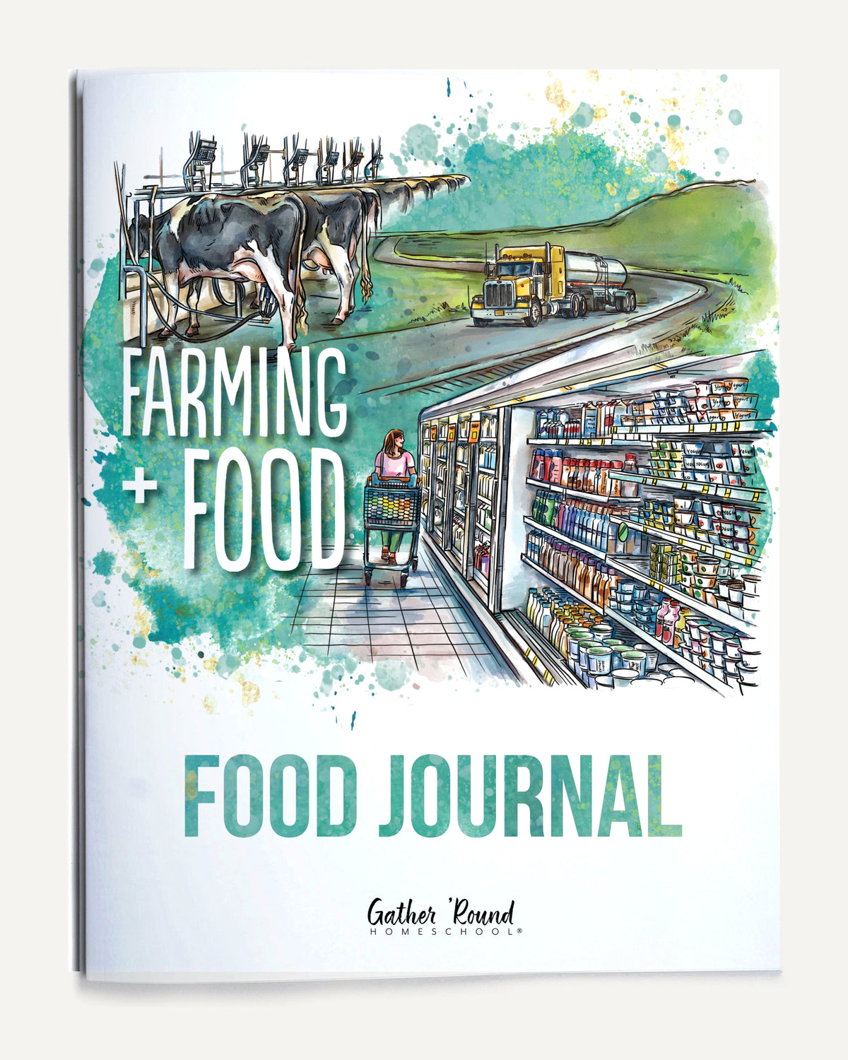 Farming + Food homeschool unit study print food journal