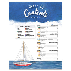 Connecticut Fifty States Homeschool Unit Study Printed Student Book Level 1 Table of Contents