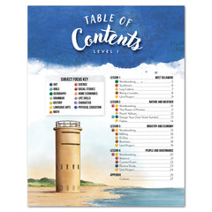 Delaware Fifty States Homeschool Unit Study Digital Student Book Level 1 Table of Contents
