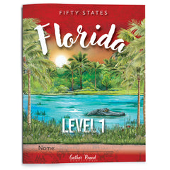 Florida Fifty States Homeschool Unit Study Printed Student Book Level 1 Cover