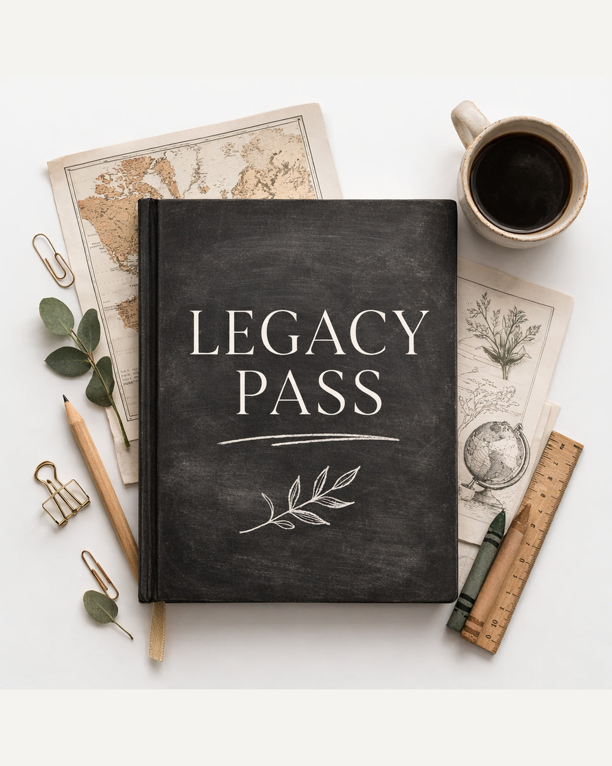 Legacy Pass | Lifetime Digital Library + 25% Print Discount homeschool unit study, digital product image
