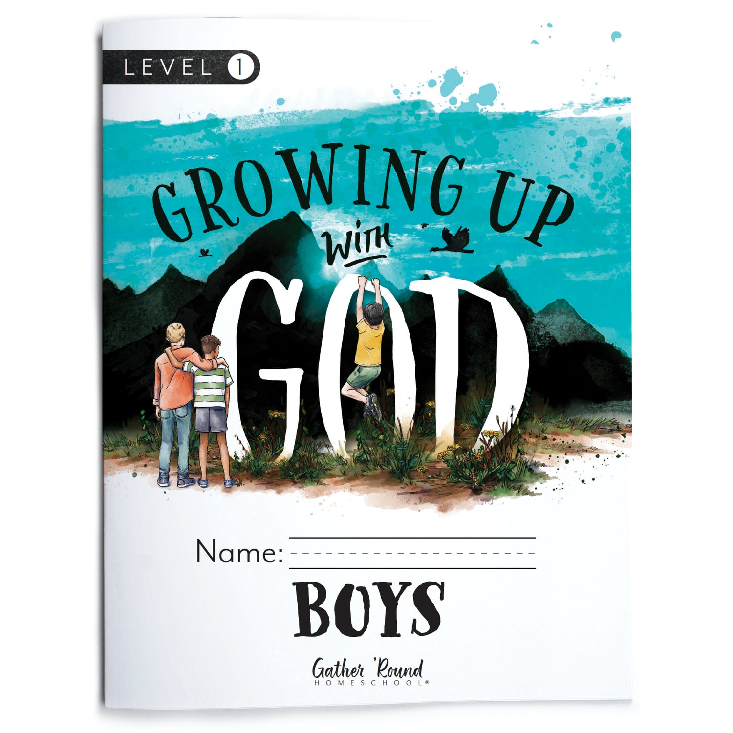 Growing Up with God Homeschool Unit Study Printed Boys Student Book Level 1 