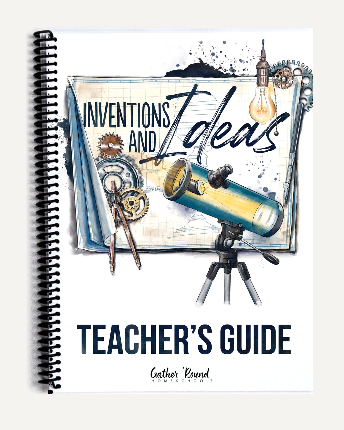 Inventions and Ideas homeschool unit study printed teacher's guide