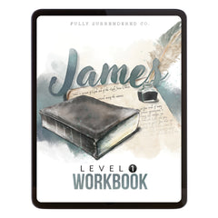 Book of James Homeschool Unit Study Digital Level 1 Student Workbook 