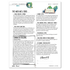 Letters + Numbers 3 In The Jungle Printed Teacher's Guide Week 3 Snapshot