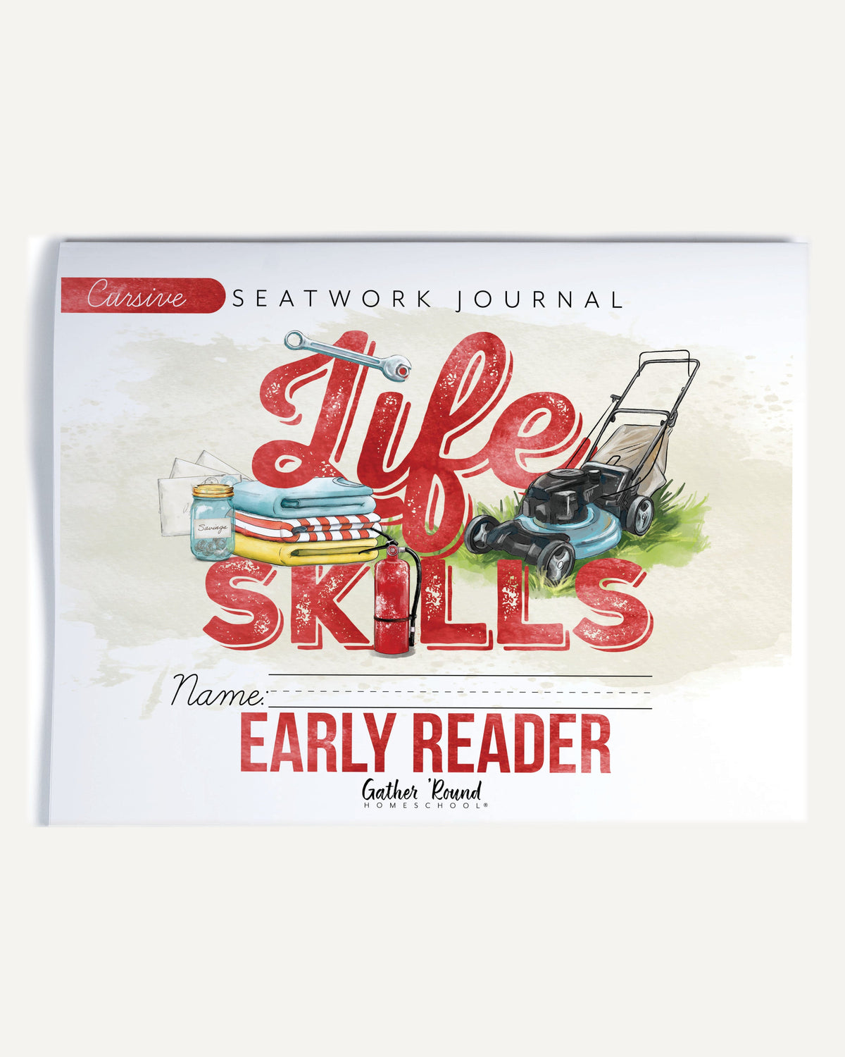Life Skills homeschool unit study printed early reader cursive seatwork journal