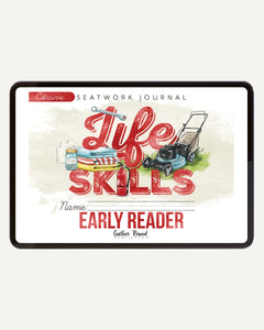 Life Skills homeschool unit study digital early reader cursive seatwork journal
