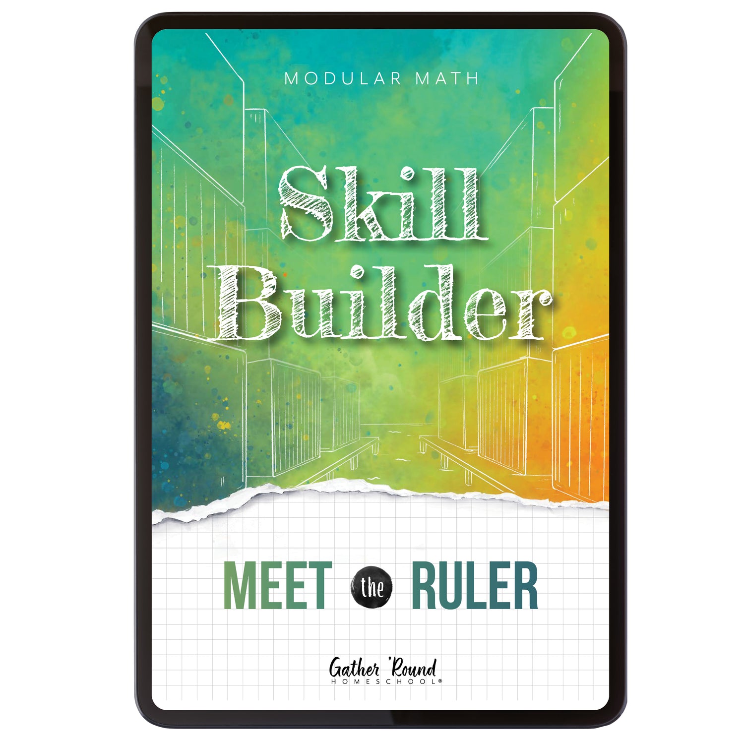 Measurement Step 1 modular math homeschool digital skill builder meet the ruler