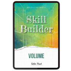 Measurement Step 1 modular math homeschool digital skill builder volume