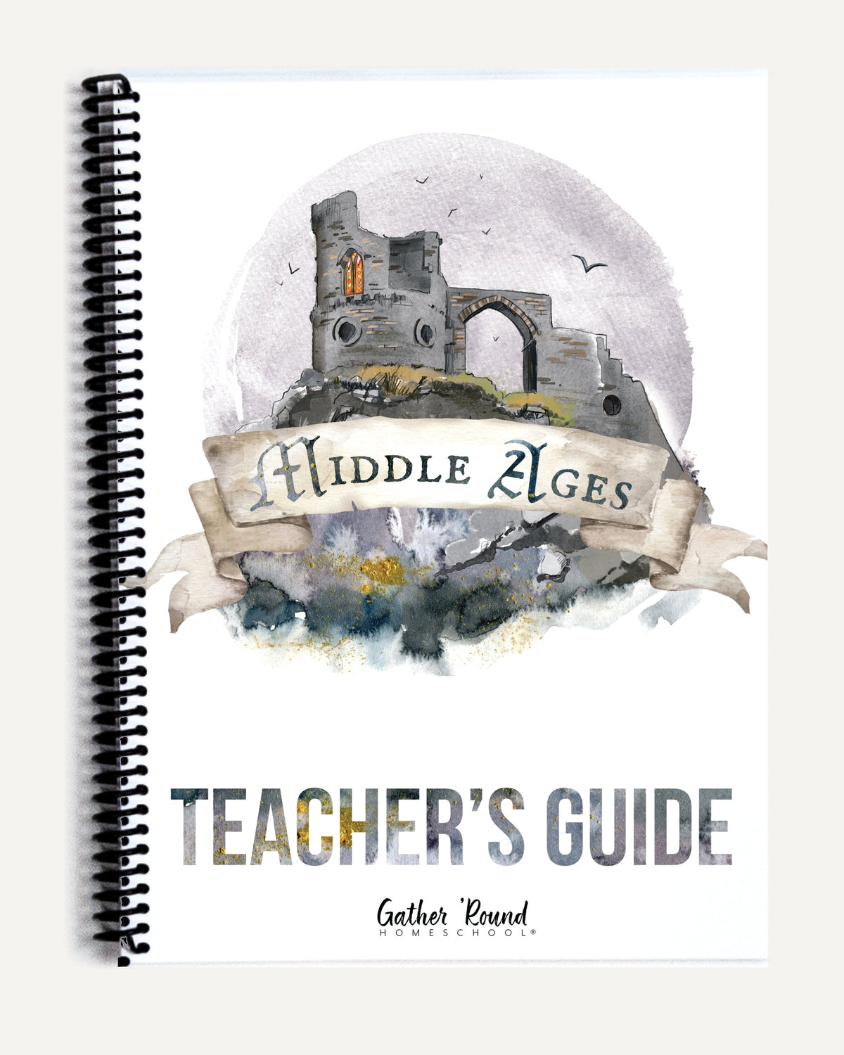 Middle Ages homeschool unit study printed teacher's guide