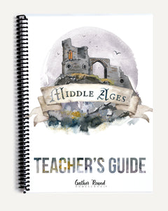 Middle Ages homeschool unit study printed teacher's guide