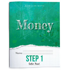 Money Modular Math step 1 printed book 