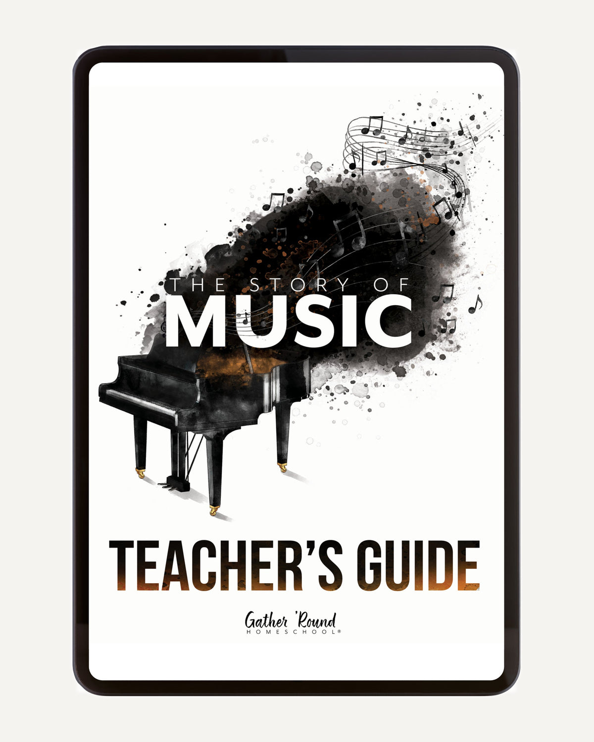 Music homeschool unit study digital teacher guide