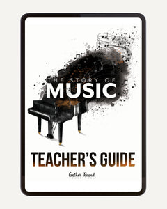Music homeschool unit study digital teacher guide