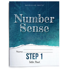 Number Sense Modular Math Step 1 printed book 