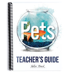 Pets homeschool unit study print teacher's guide 