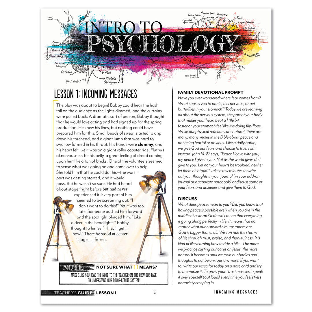 Psychology Unit (Digital Bundles) – Gather 'Round Homeschool USA