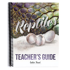 Reptiles homeschool unit study printed teacher's guide