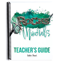 Rocks + Minerals homeschool unit study printed Teacher's Guide 
