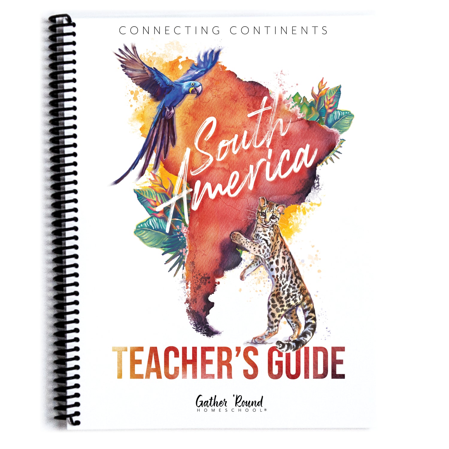 South America homeschool unit study printed teacher's guide 