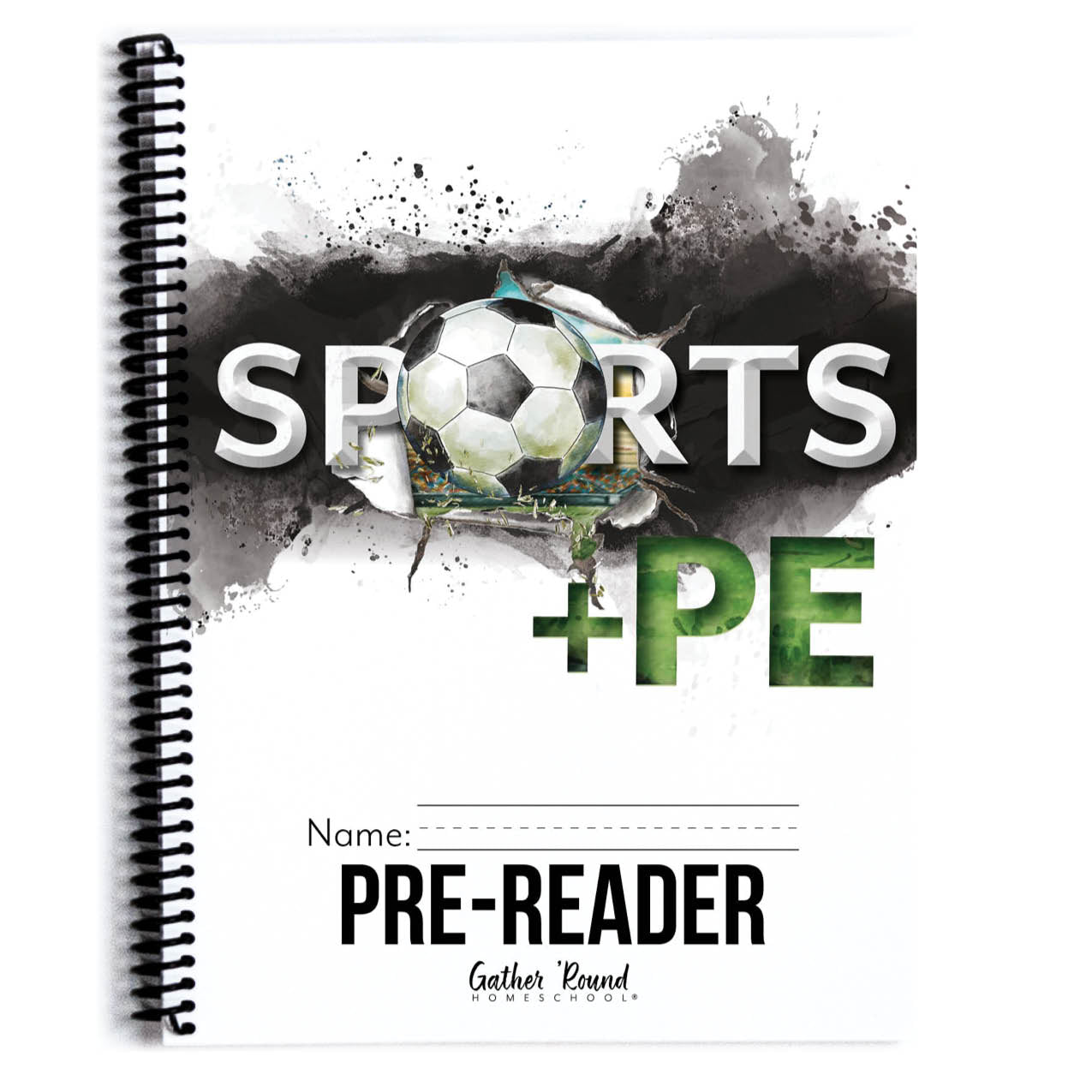 Sports + PE homeschool unit study print  student workbook pre-reader