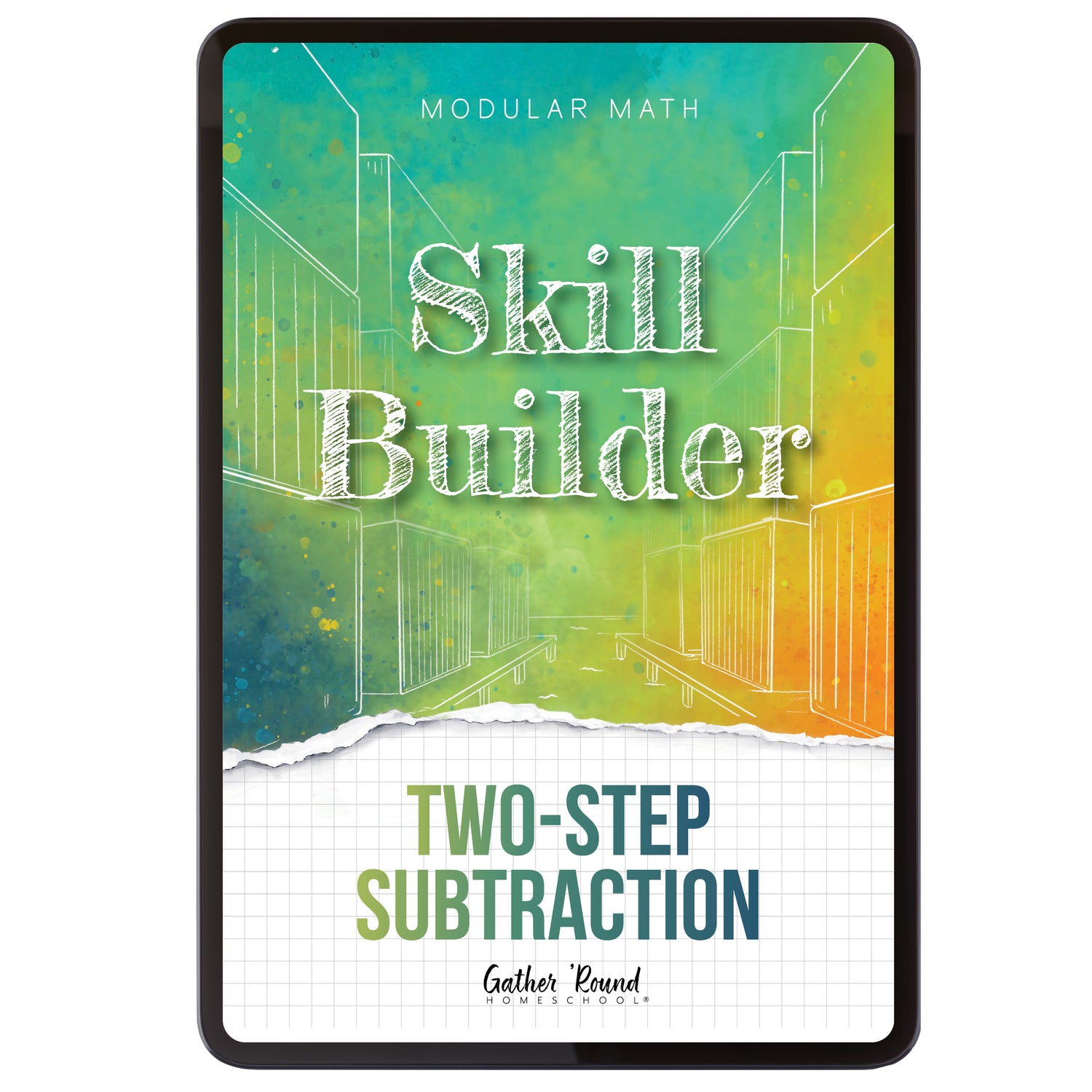 Subtraction Modular Math Step 1 digital skill builder two-step subtraction