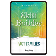 Subtraction Modular Math Step 1 digital skill builder fact families