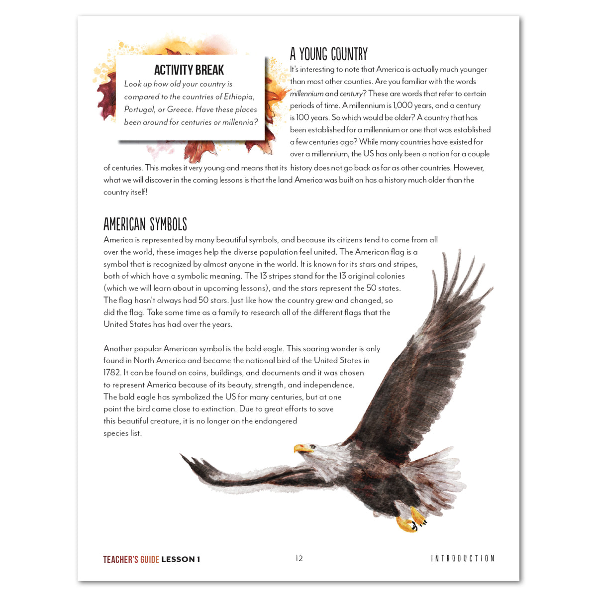 US History 1 Unit (Printed Books) – Gather 'Round Homeschool USA