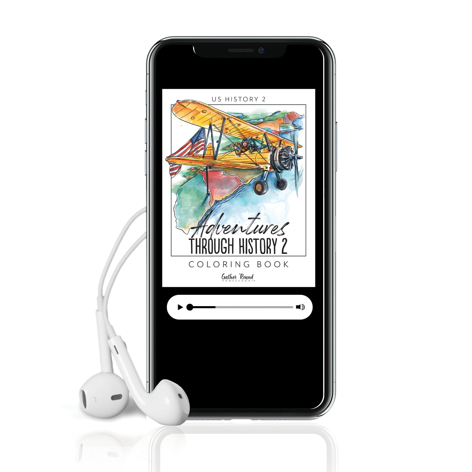 US History 2: Rise to Independence: 1763-1815 Adventures Though History 2 Homeschool Study Unit Digital MP3 Stories