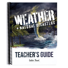 Weather + Natural Disasters Homeschool Unit Study Printed Teacher's Guide 