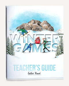 Winter Games Homeschool Unit Study Printed Teacher's Guide