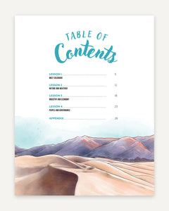 Colorado Fifty States Homeschool Unit Study Digital Teacher's Guide Table of Contents 