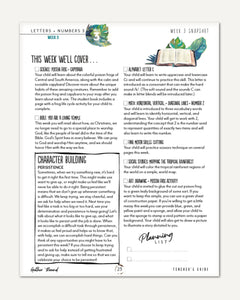Letters + Numbers 3 In The Jungle Digital Teacher's Guide Wekk 3 Snapshot