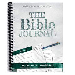 Bible Journal Epistles Part 2 Printed Cover
