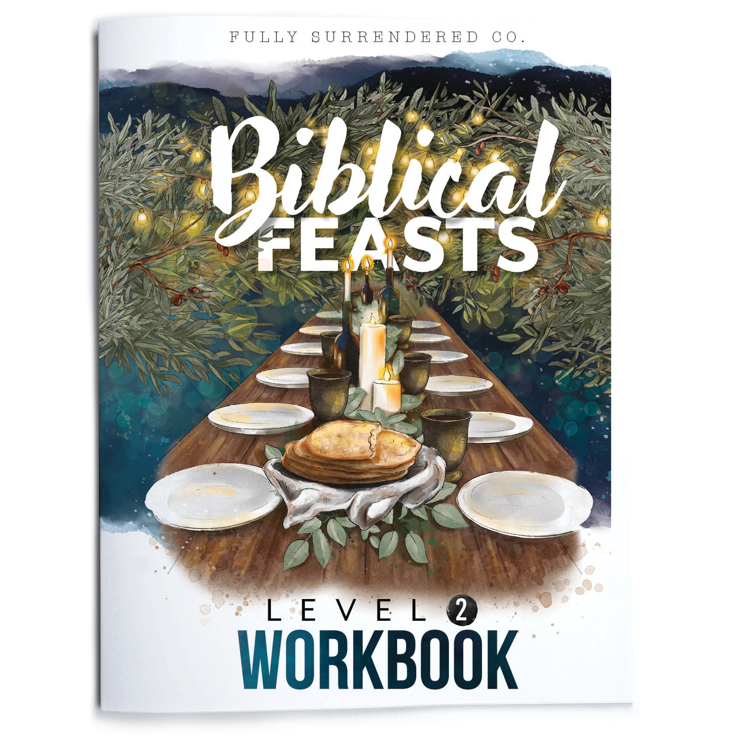 Biblical Feasts Homeschool Study Unit Printed Level 2 Workbook
