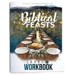 Biblical Feasts Homeschool Study Unit Printed Level 2 Workbook