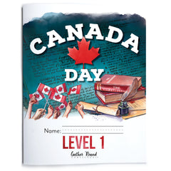Canada Day Homeschool Unit Study Printed Level 1 Student Book 