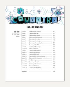 Chemistry Homeschool Unit Study Digital Teacher's Guide Table of Contents