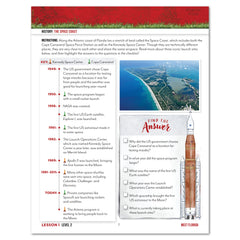 Florida Fifty States Homeschool Unit Study Printed Student Book Level 2 Lesson 1 Page