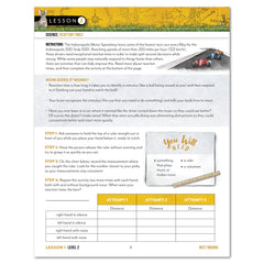 Indiana Fifty States Homeschool Unit Study Printed Student Book Level 2 Lesson 1 Page
