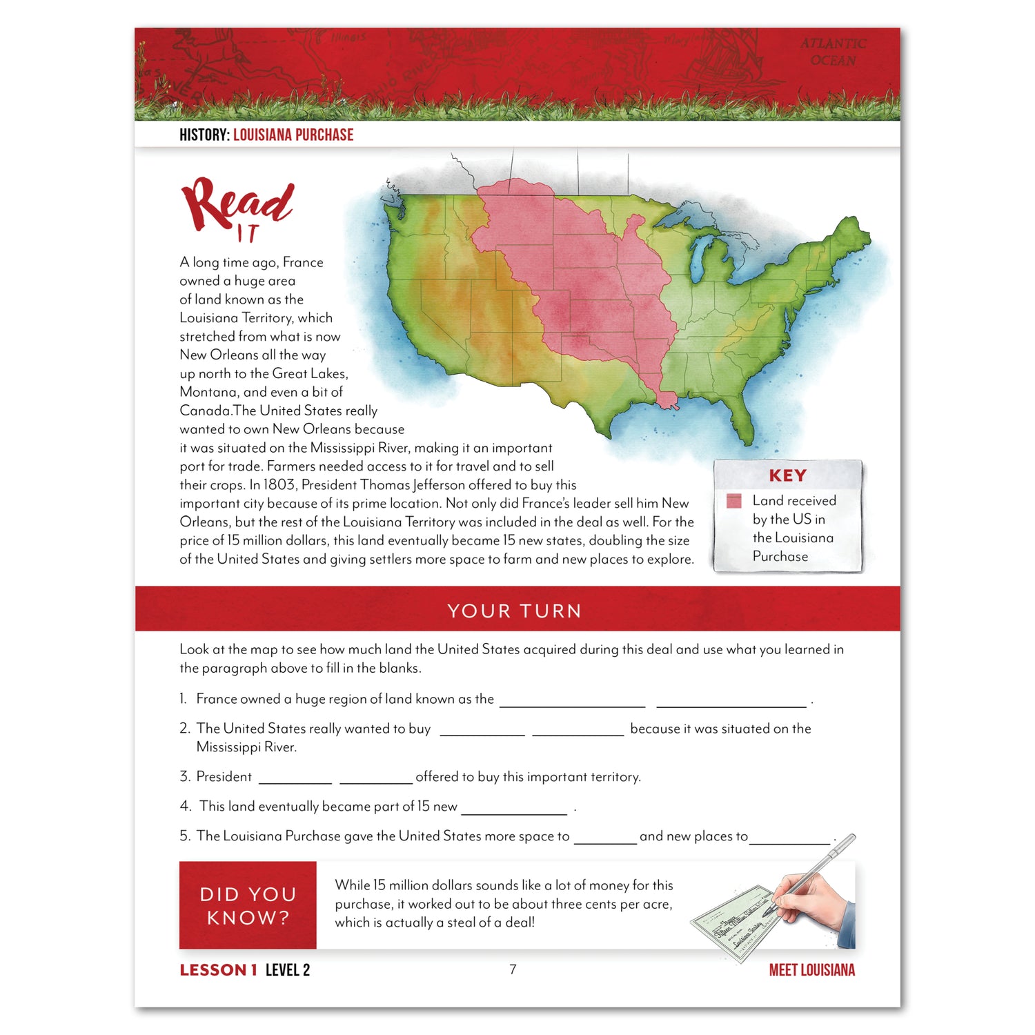 Fifty States: Louisiana (Printed Books)