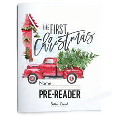First Christmas homeschool unit study print pre-reader student workbook