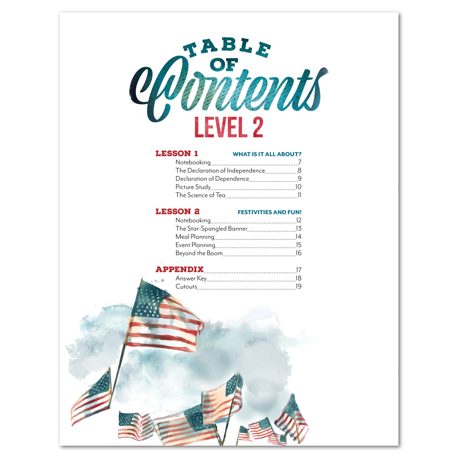 Fourth of July Unit (Printed Books)