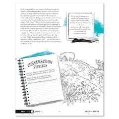 Growing Up with God Homeschool Unit Study Printed Boys Student Book Level 2 Chapter 1 Original Design