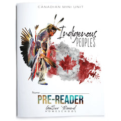 Indigenous Peoples homeschool unit study printed student book pre-reader